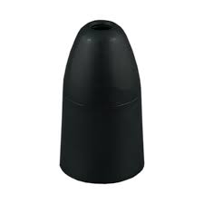 BC LAMPHOLDER BLACK CLIPSAL